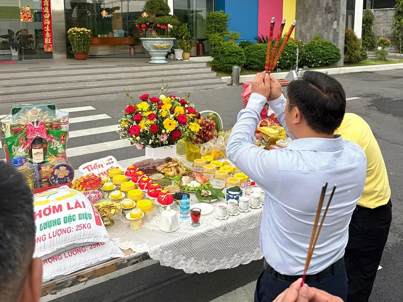 Lunar New Year 2026: an archived company ceremony — archive photograph 6