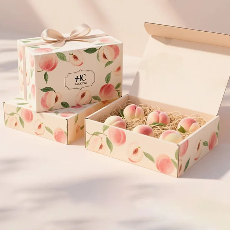 Customized Fruit Corrugated box, view 6
