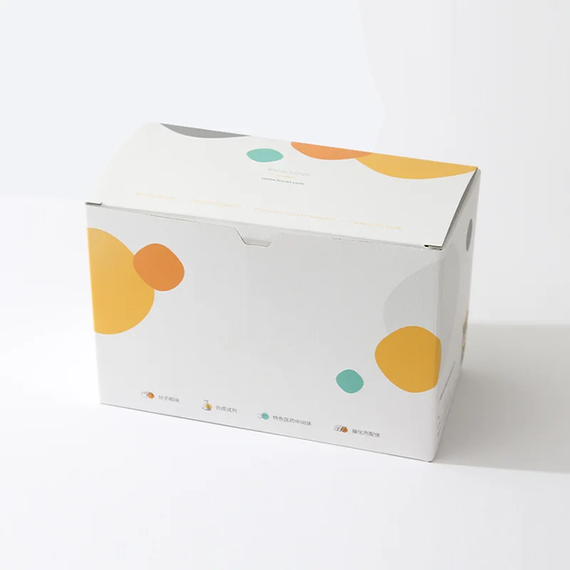 White Printed Packaging Box, view 4