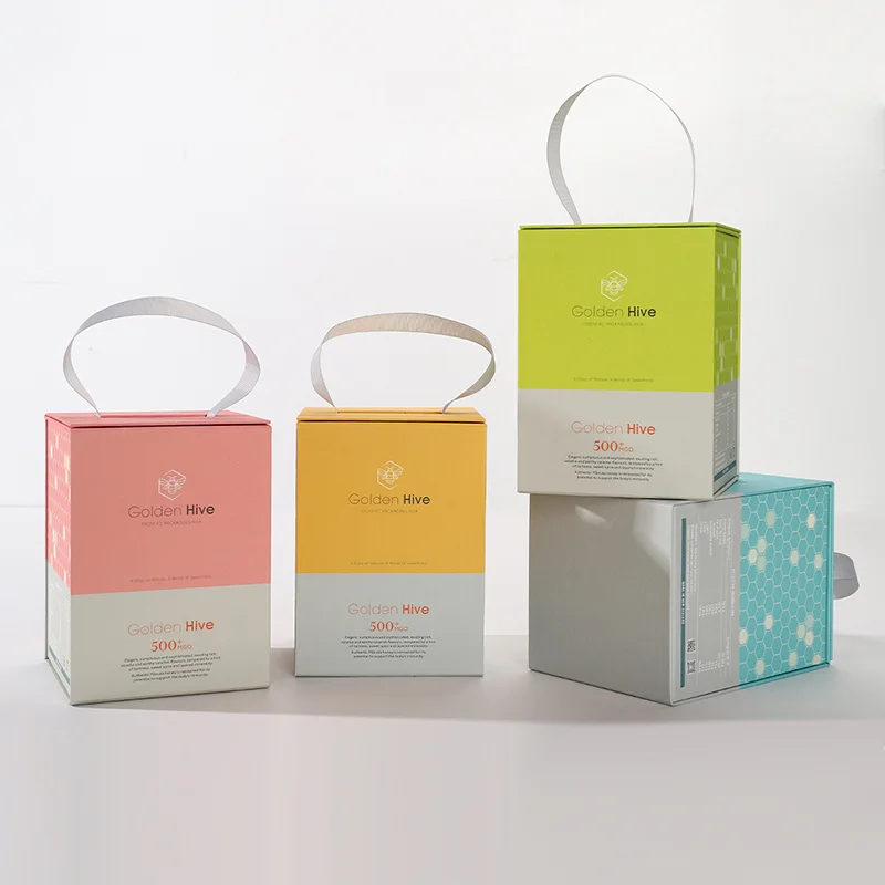Here the honey-based supplement packaging, view 2