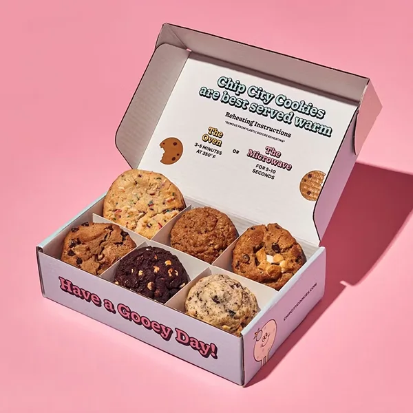 Muffin box packaging — packaging illustration 3