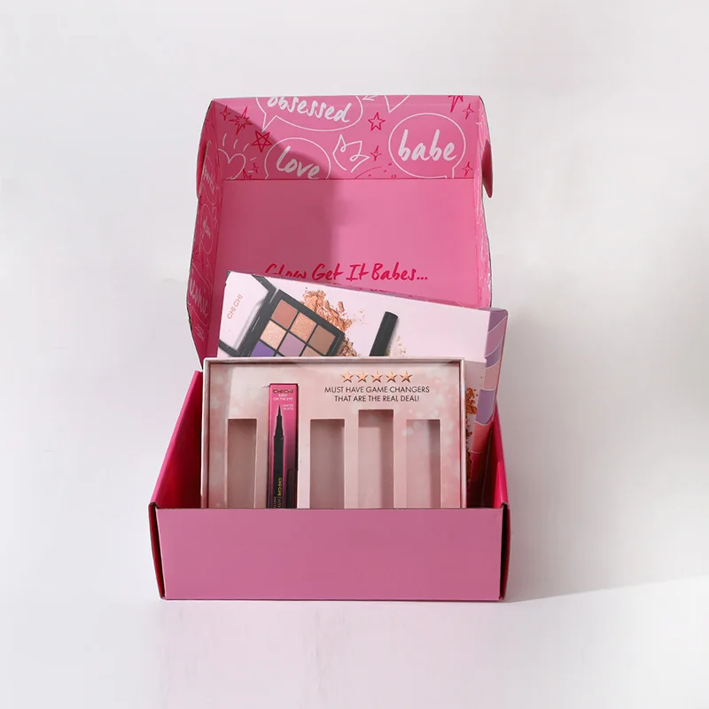Makeup Collection Corrugated Box, view 3