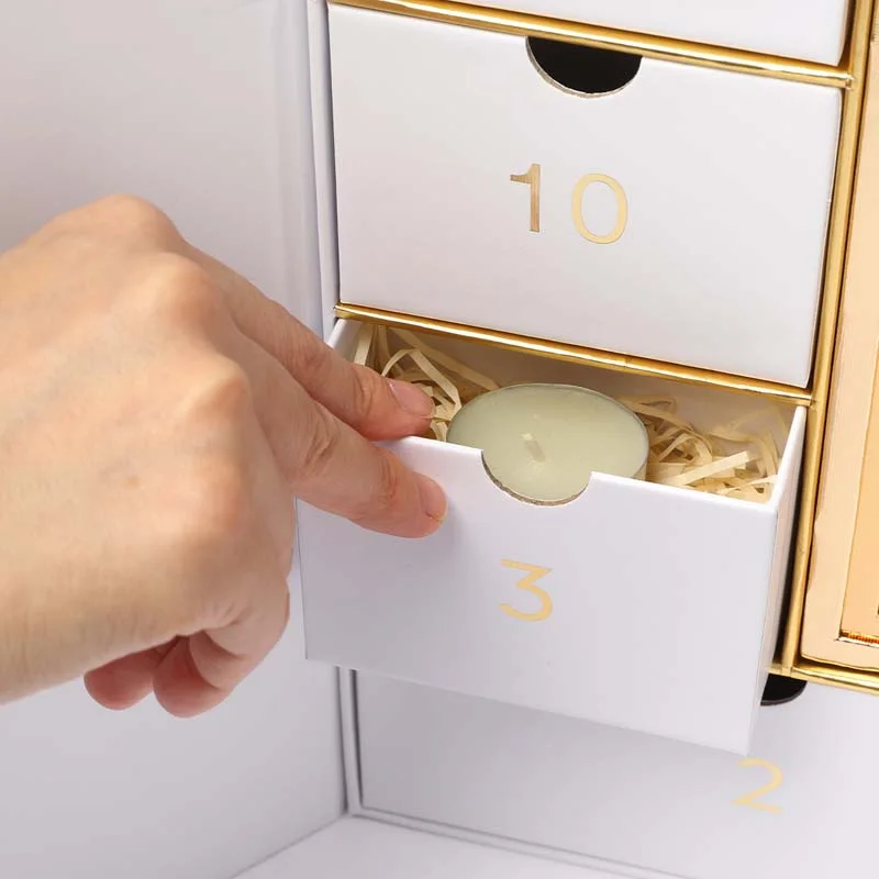 Custom Candle Calendar Boxes Manufacturer for Christmas Holiday, view 6
