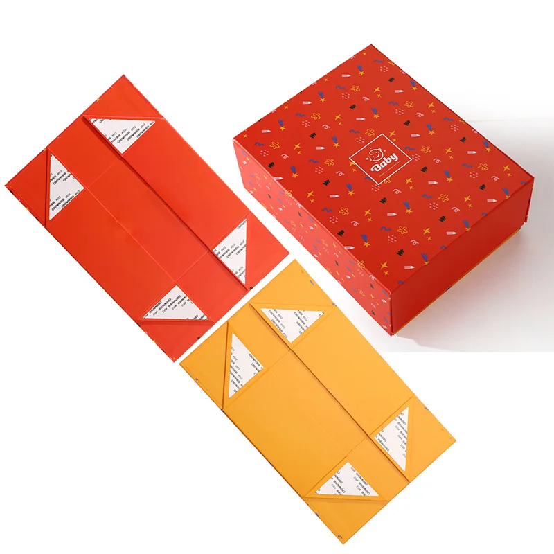 Festive Foldable Gift Boxes for E-Commerce Baby & Holiday Gifting
