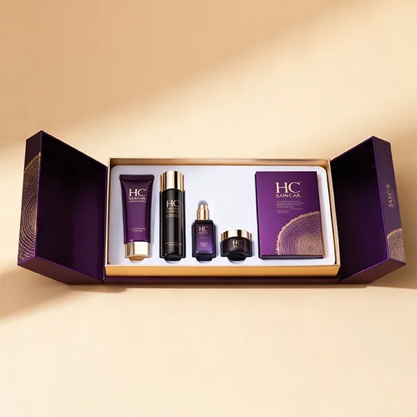 Custom skin care boxes — packaging illustration 3