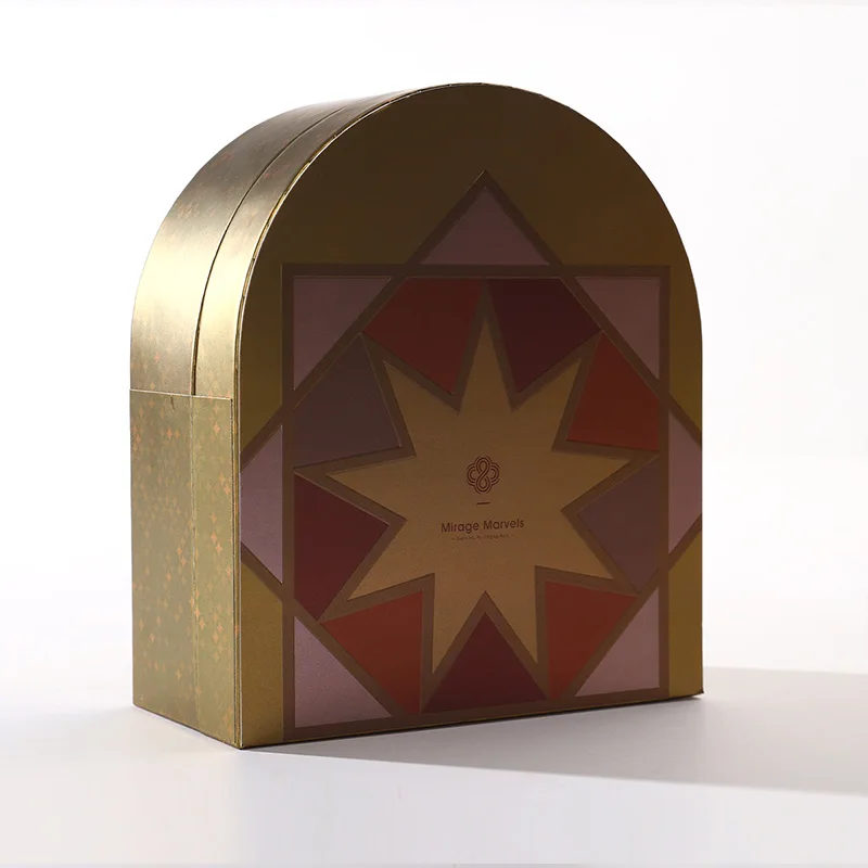 Custom Holiday Luxury Perfume Box: Artisanal Packaging for Private Brand Gifting, view 3