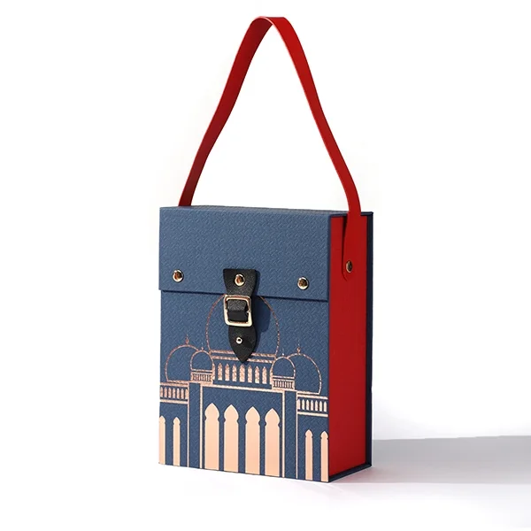 Packaging box with handle — packaging illustration 2