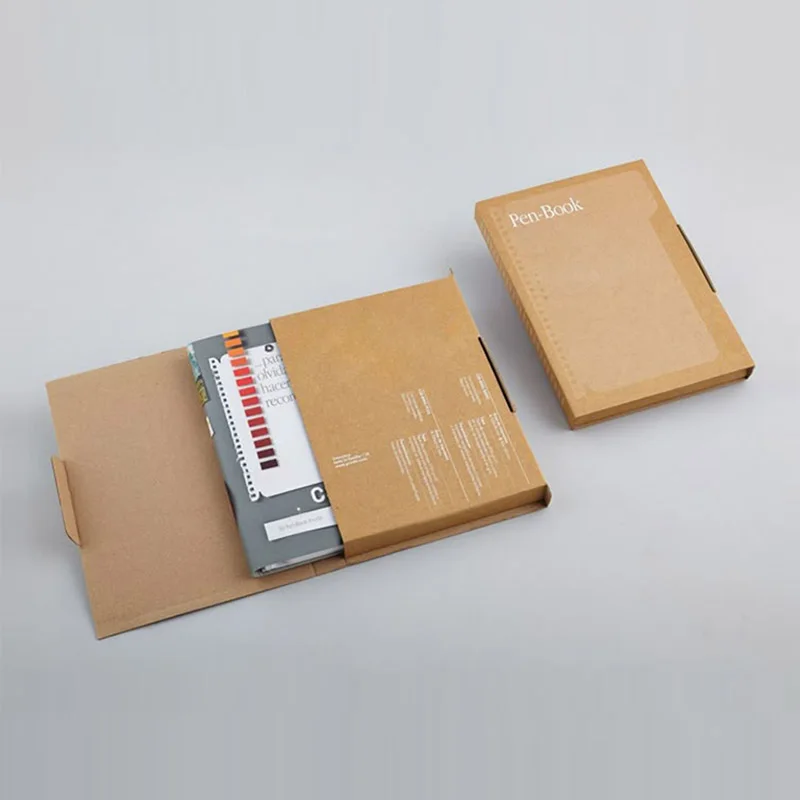 Corrugated Notebook Packaging Box with Tear Strip