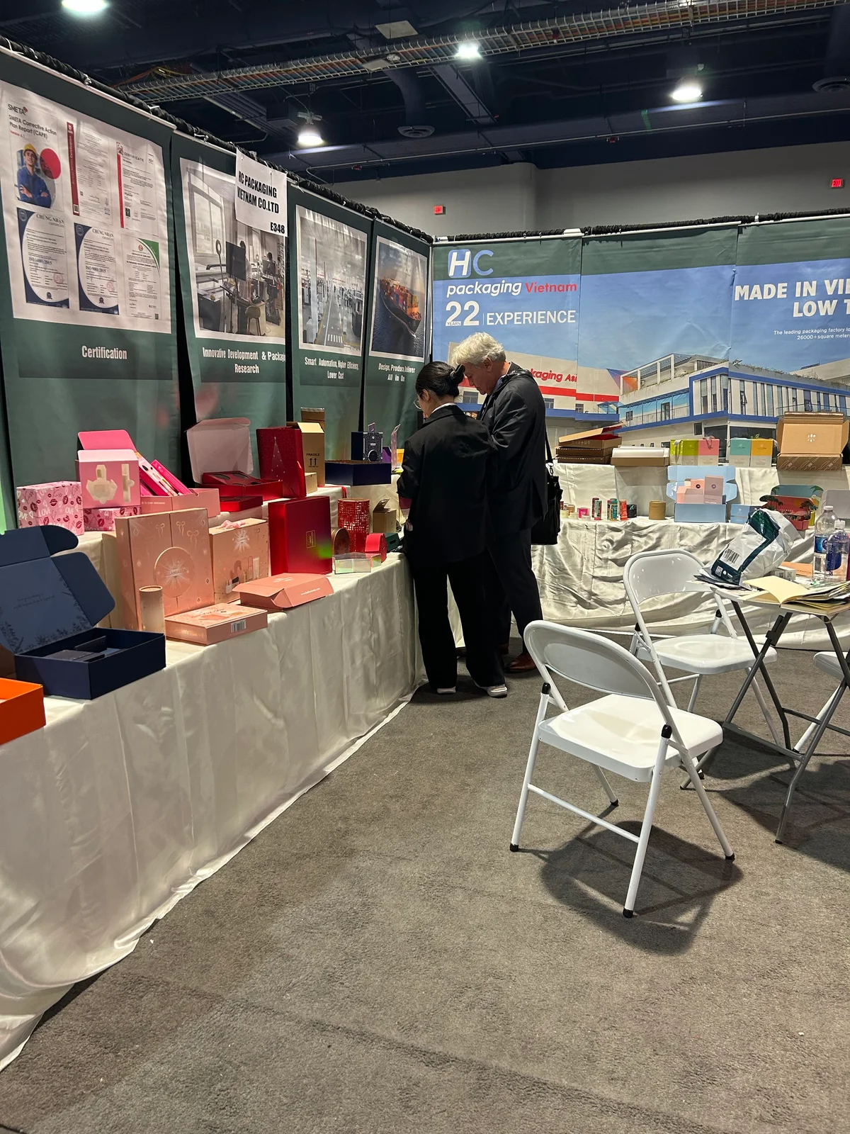 North America exhibition: archived packaging displays — cover