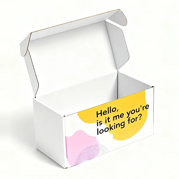 Printed corrugated packaging box — packaging illustration 2