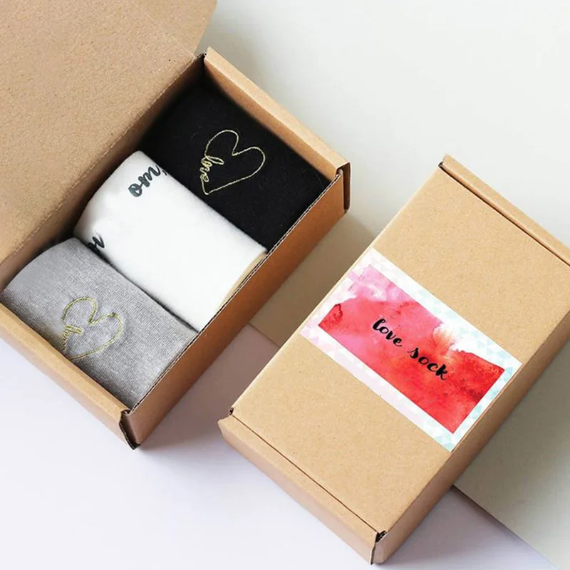 Corrugated Sock Gift Box