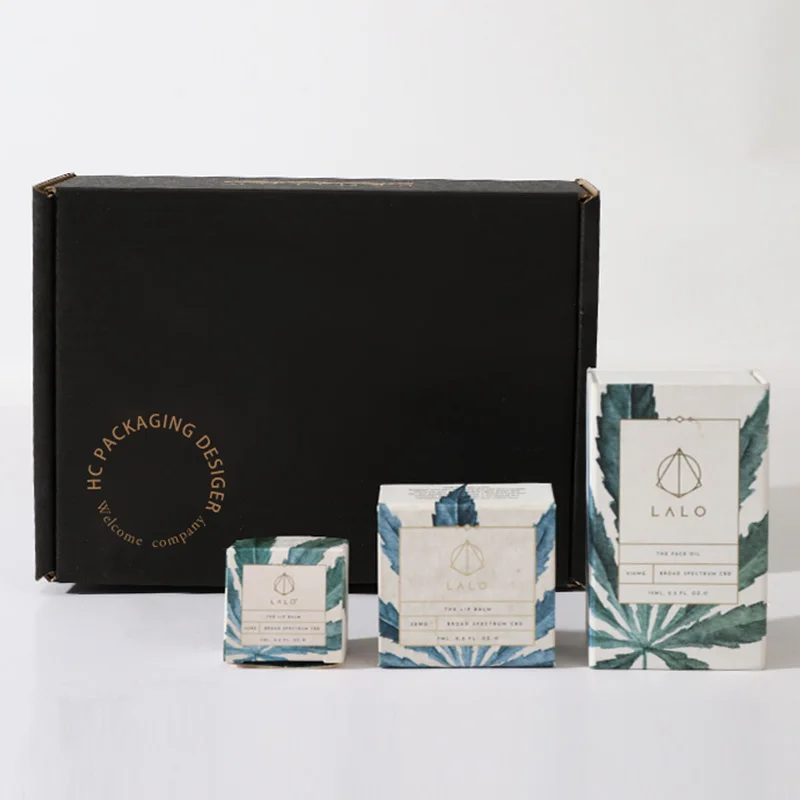Custom Packaging for Cosmetics Skin Care Set, view 3