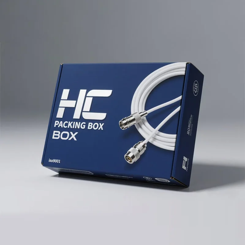 Premium cable gift box packaging, view 3