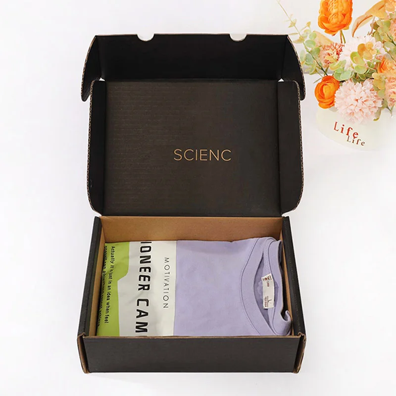 Premium Branded Apparel Packaging Box