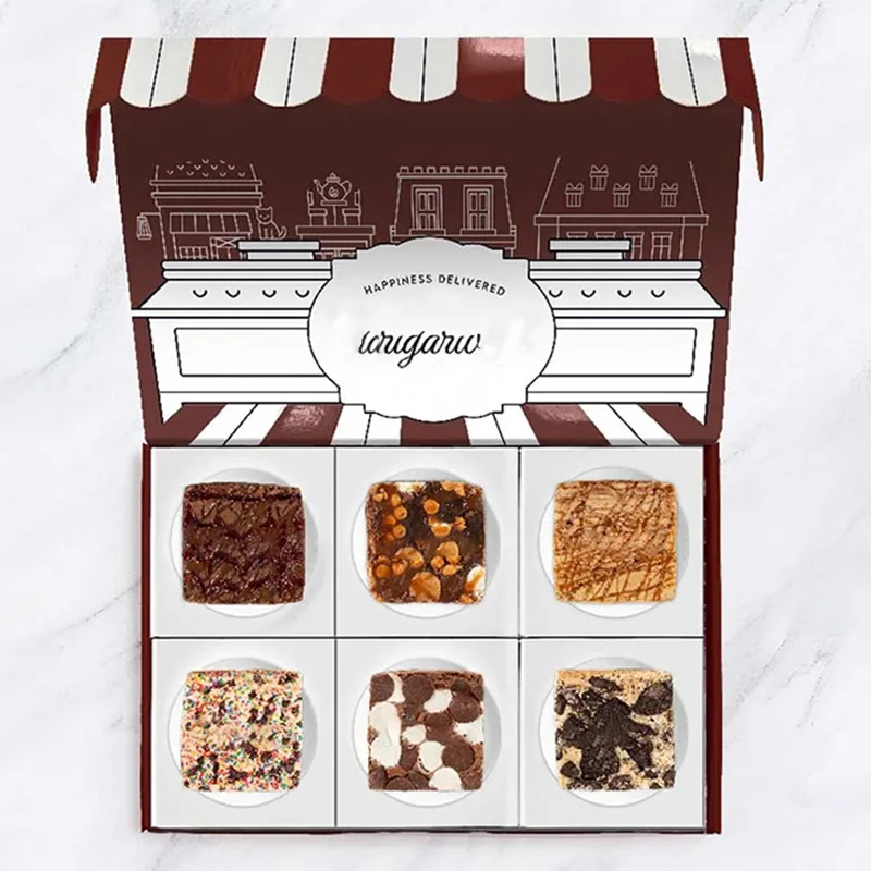 Premium Cookie Delivery Airplane Box