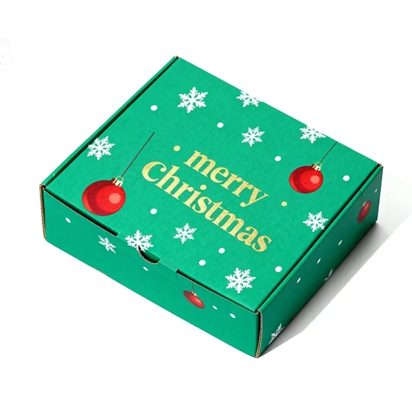 Christmas shipping boxes — packaging illustration 2