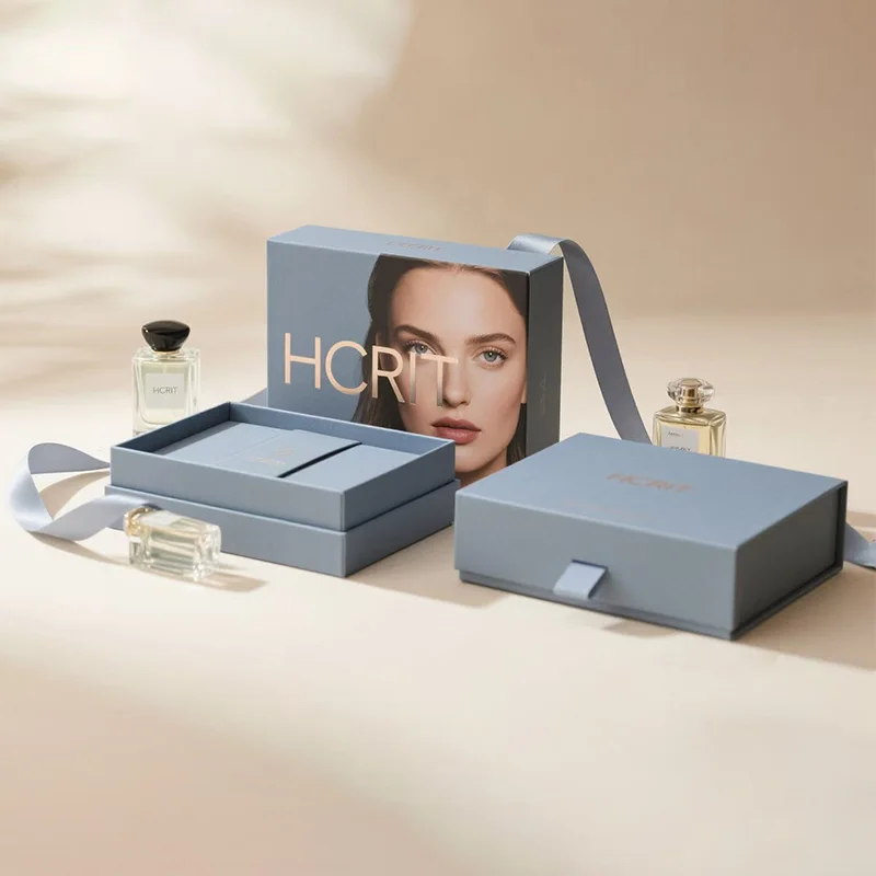 Luxury High Quality Custom Logo Gift Box Perfume Bottle Cardboard Cosmetic Paper Box Perfume Box Packaging, view 8