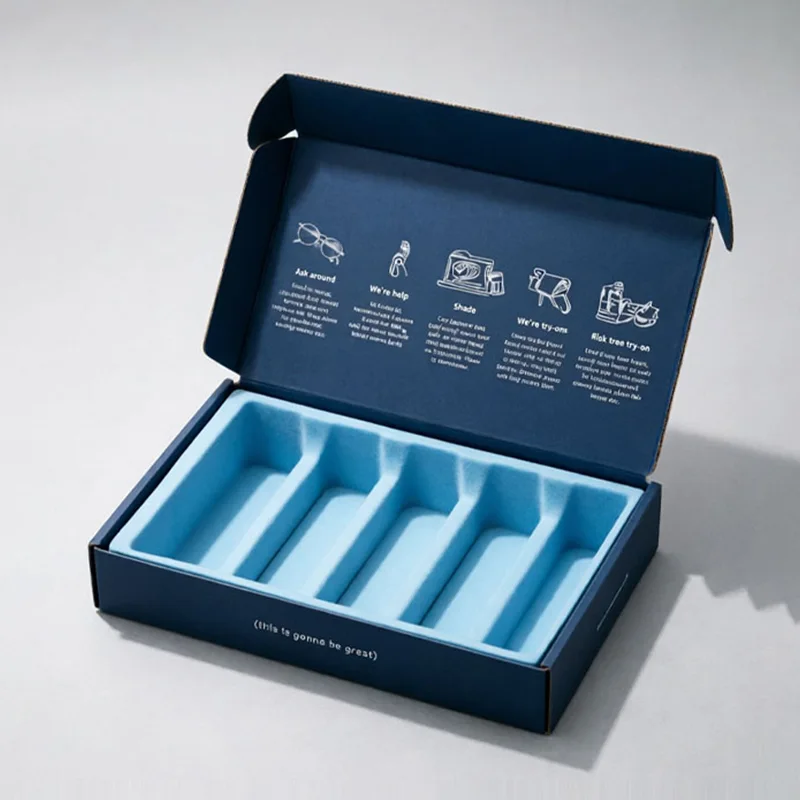 Black Eyewear Packaging Box, view 2