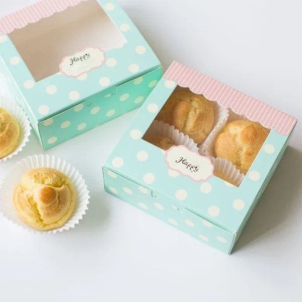 Muffin packaging boxes — packaging illustration 2