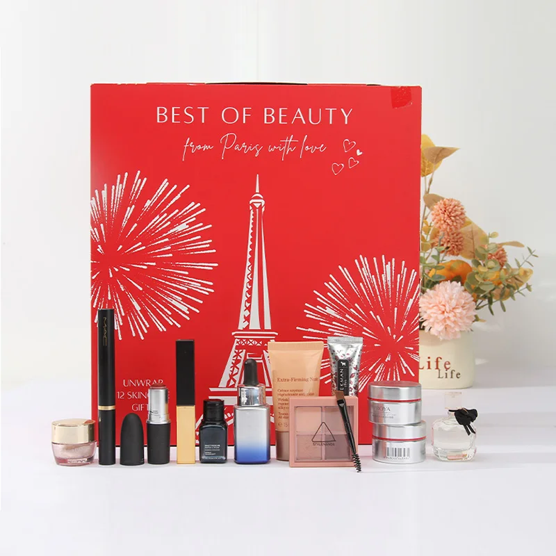 Skincare Card Calendard Paper Box for Holiday, view 2