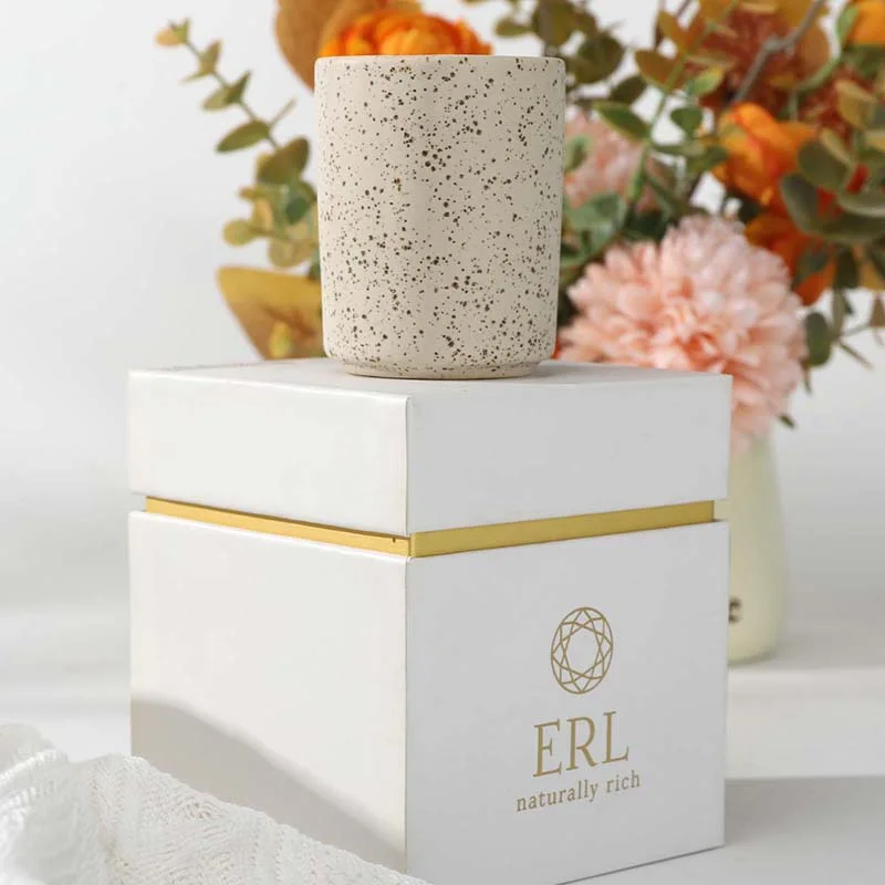 Custom logo kraft paper carton cardboard gift box package ecommerce shipping boxes for Candle, view 3