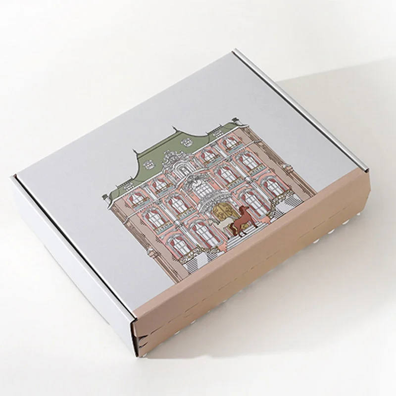 Luxury Scarf Packaging Box, view 4