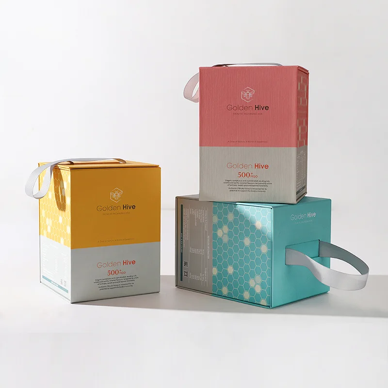 Here the honey-based supplement packaging