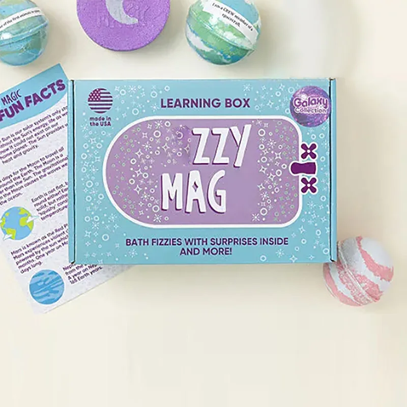 Luxurious Bath Bomb E-commerce Packaging Box, view 4