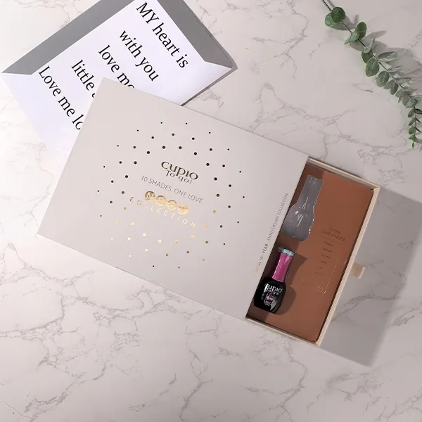 Nail polish packaging boxes — packaging illustration 2