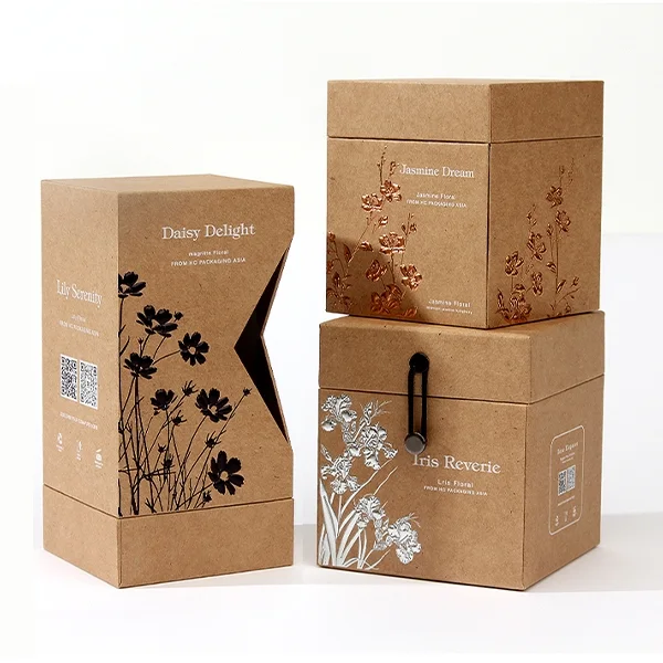 Cosmetic box printing — packaging illustration 2