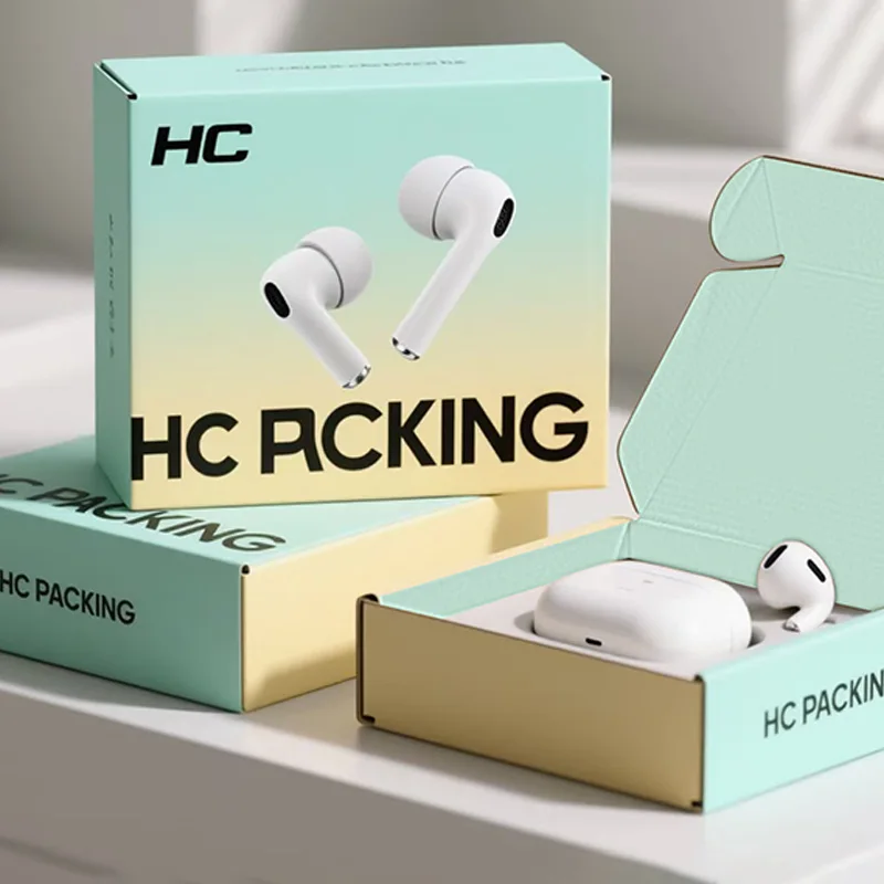 “AirBeat” Premium Bluetooth Earbud Gift Box, view 3