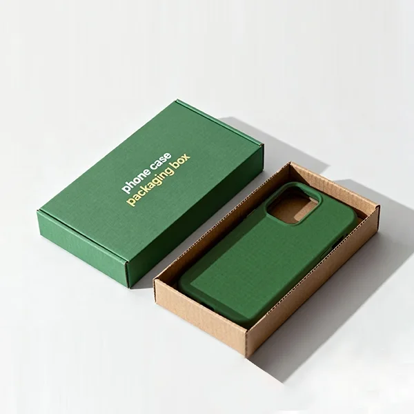 Retail-style accessory box; phone-case dimensions remain project-specific