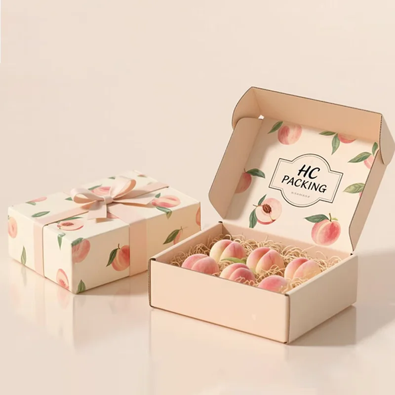 Customized Fruit Corrugated box, view 2