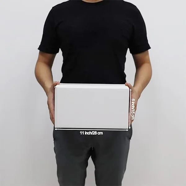 White corrugated box — packaging illustration 3