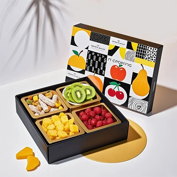 Dry fruit packing box — packaging illustration 2
