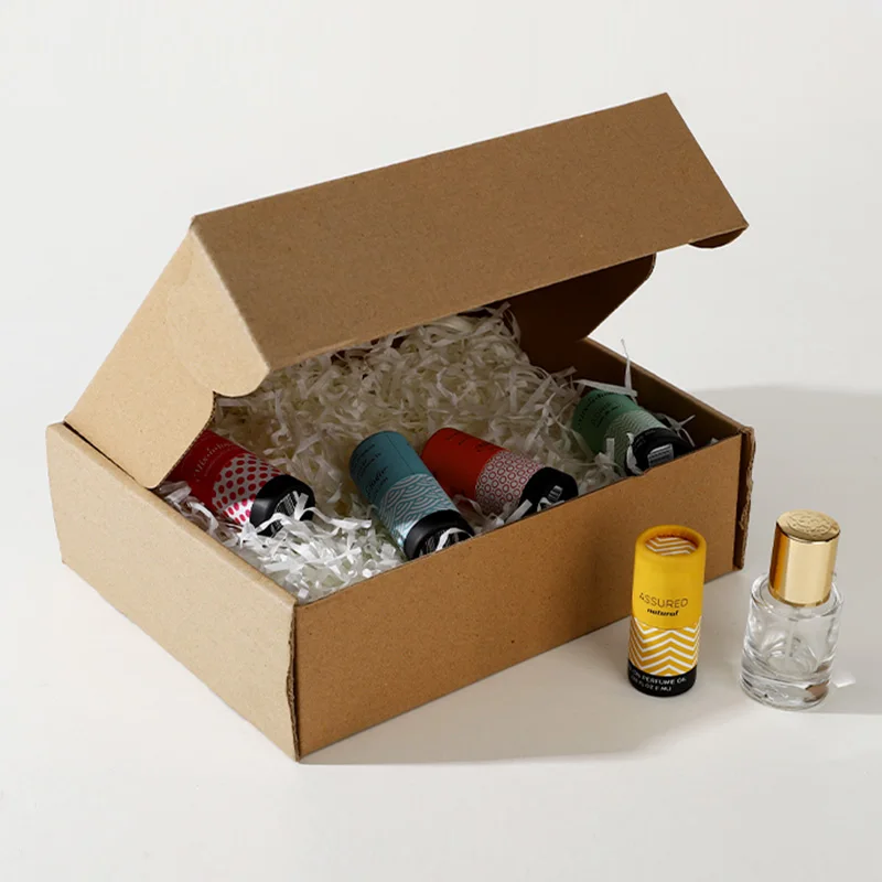 Perfume samples custom delivery boxes, view 3
