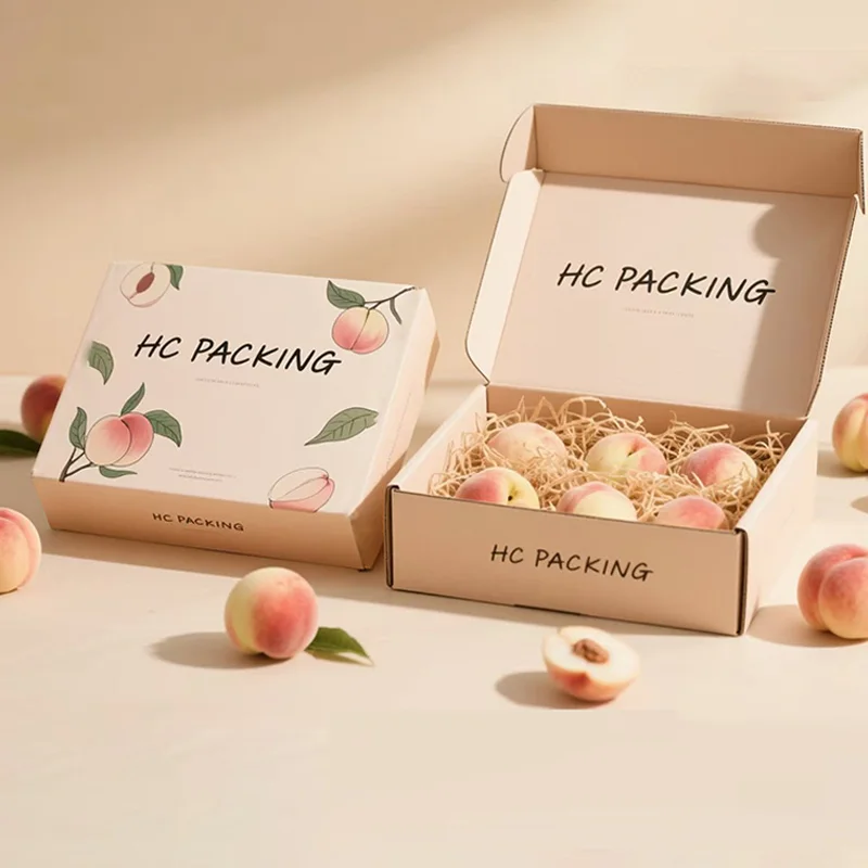 Customized Fruit Corrugated box