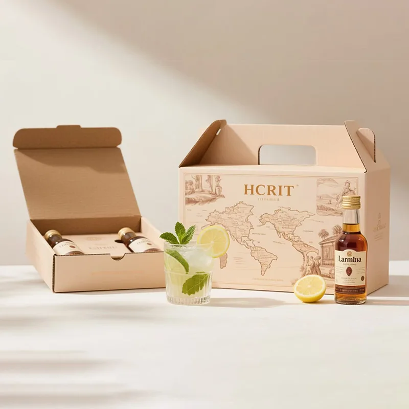 E-Commerce Gift & Shipper For Wine Set