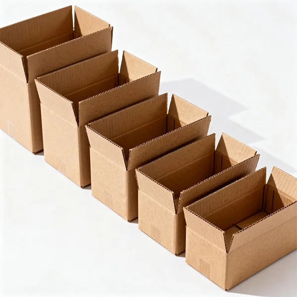 Corrugated box for packing — packaging illustration 2