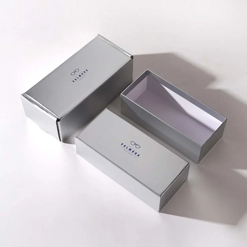 Stylish eyeglass Slvier packaging with logo, view 7