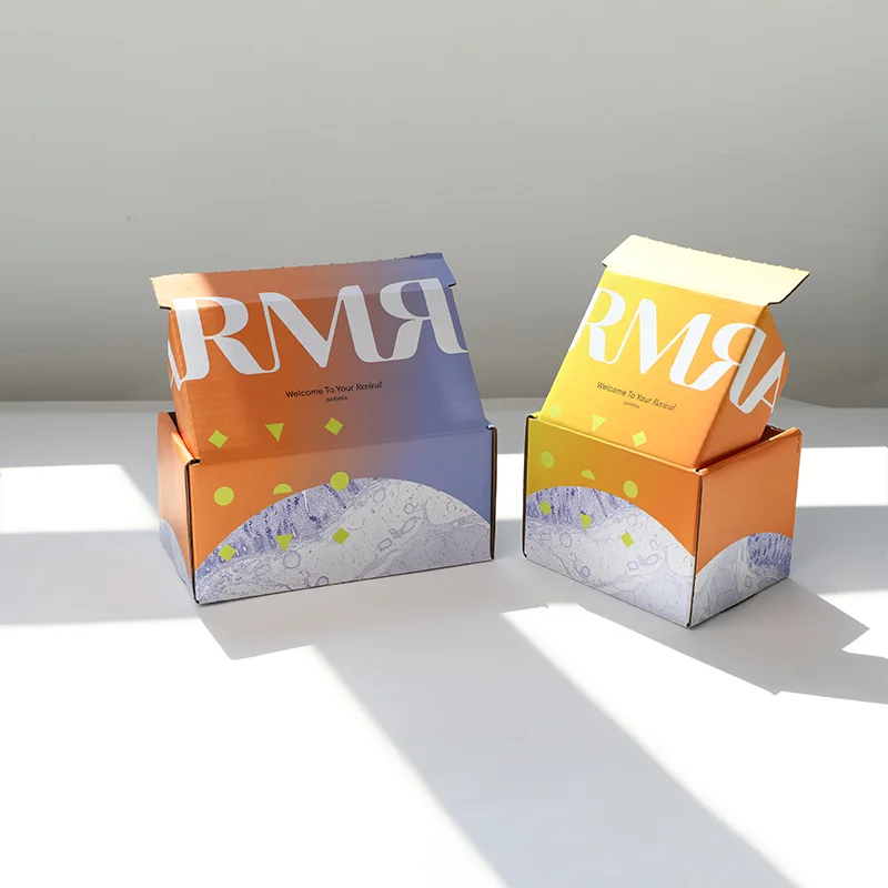 Tab Lock Roll End Corrugated Box, view 6