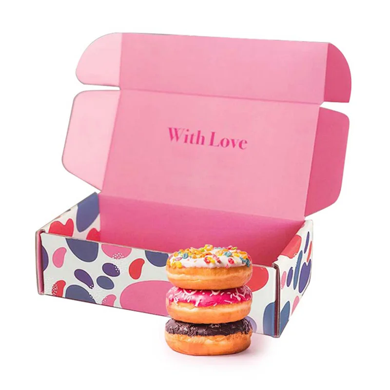 Doughnut Corrguated gift Box