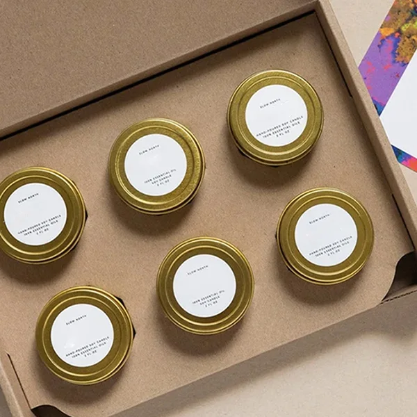 Candle packaging boxes — packaging illustration 3