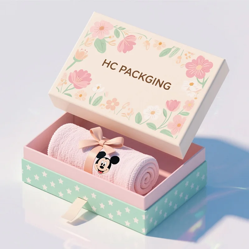 Printed Bath Towel Gift Box, view 8