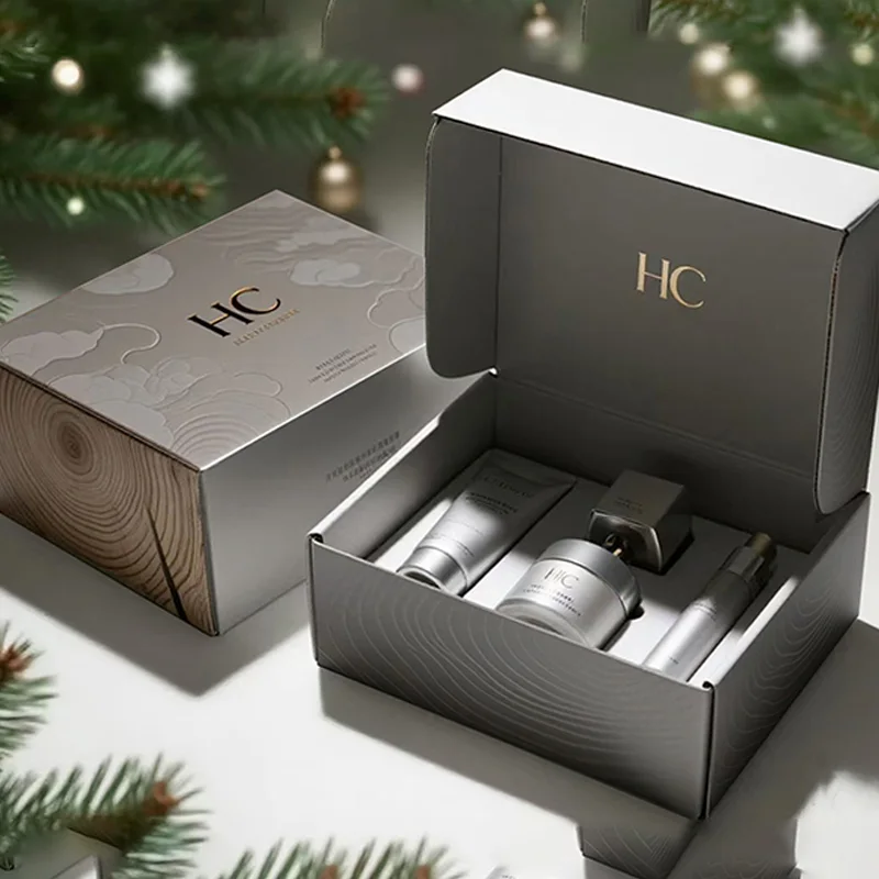 Christmas Holiday Skincare Gift Box for Men – Forest Green Edition