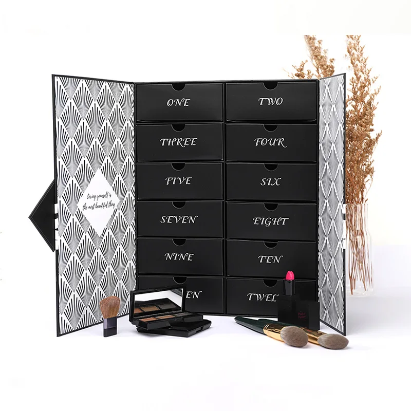 Cosmetic Calendar Gift Box for Black Friday Shipping