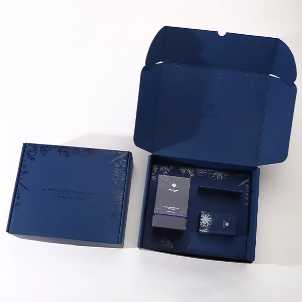 Cosmetic box — packaging illustration 3