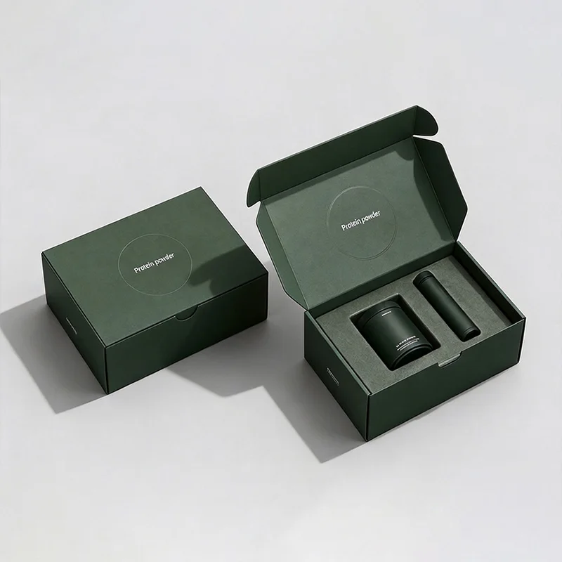 Bespoke Corrugated Mailer Boxes for Beauty & Skincare E-commerce Shipping, view 2