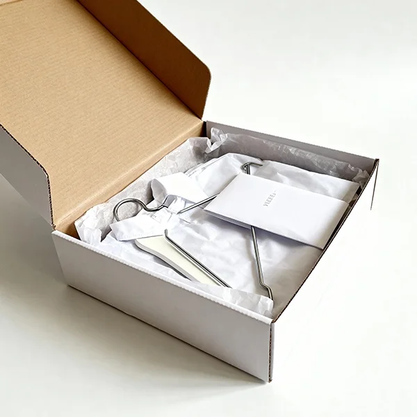 Garment packaging box — packaging illustration 3