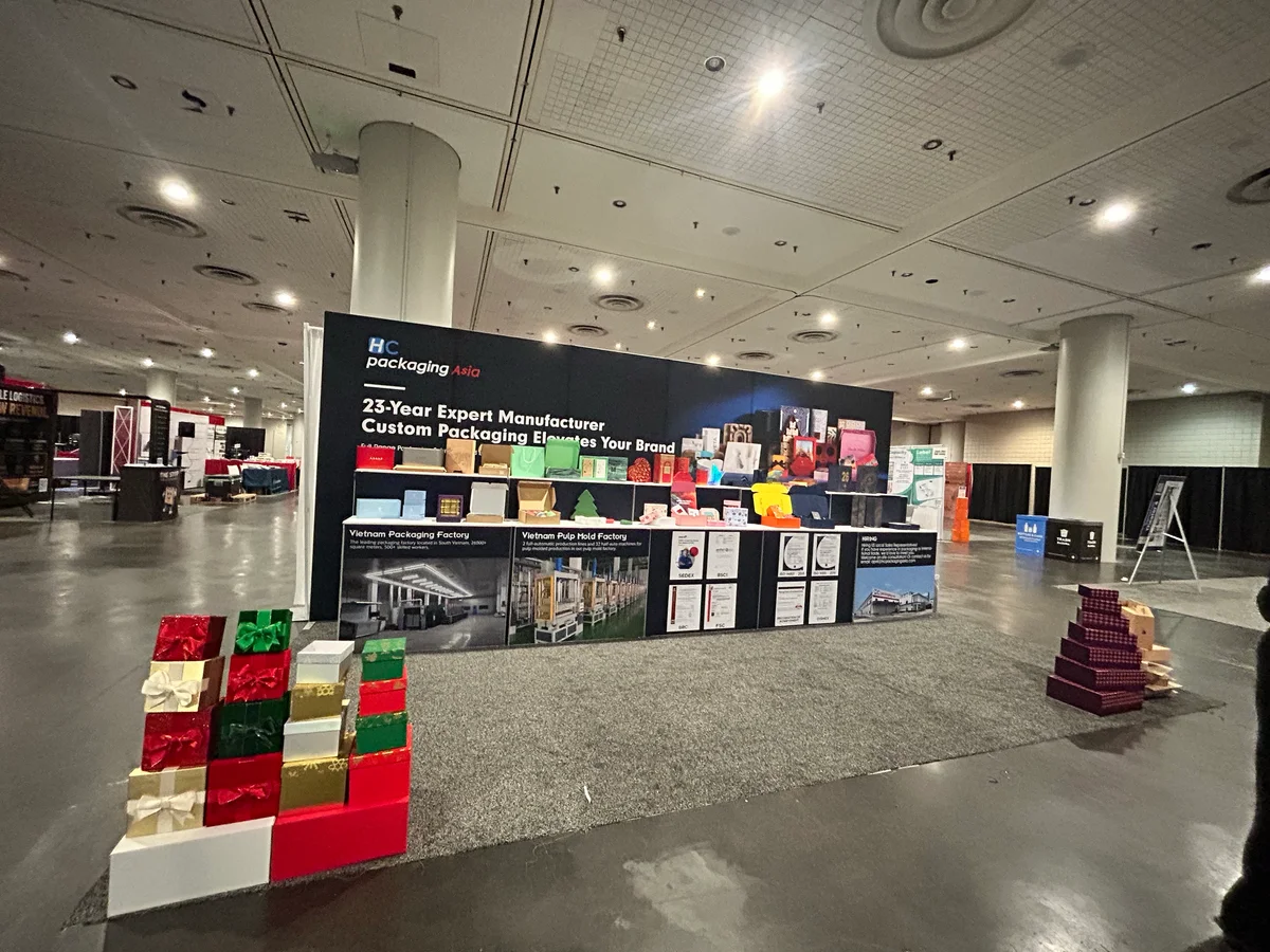 Trade show archive: custom packaging on display — archive photograph 2